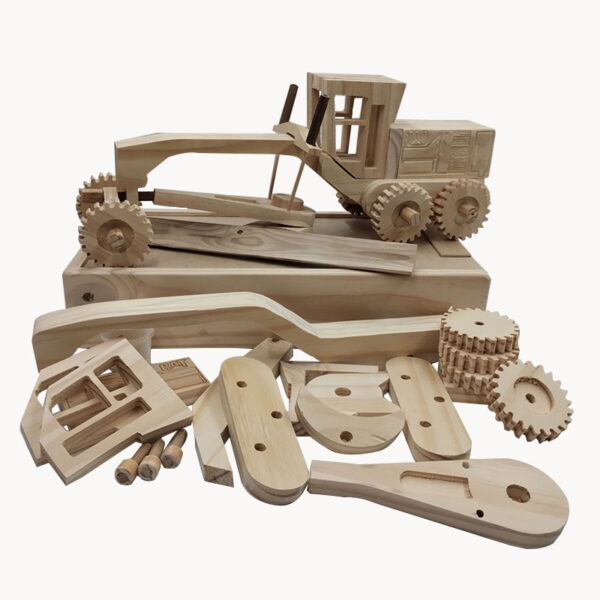 quebra-cabeça 3D de madeira , linha o mundo de brinquedo